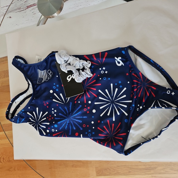 NWT Girls Child Small GK Elite Team USA Leotard - Picture 11 of 16